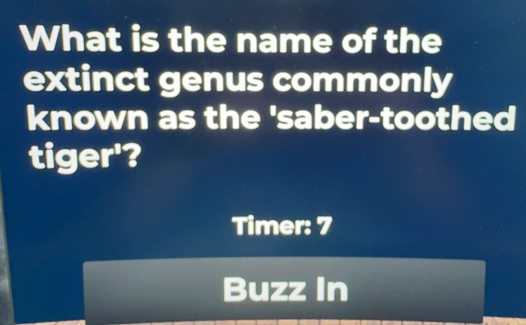 Solved: What is the name of the extinct genus commonly known as the ...