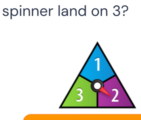 spinner land on 3?