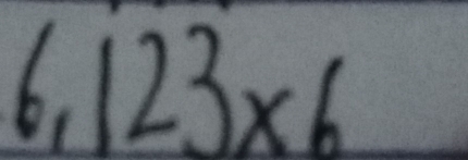 6, 123x L =frac □ /50