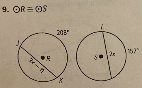 odot R≌ odot S