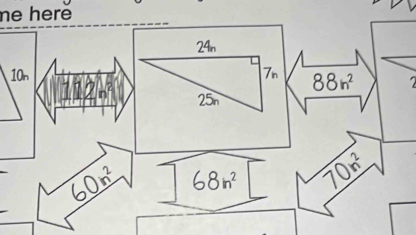 ne herē
10n 88in^2
m[
60r
68in^2
70in^2