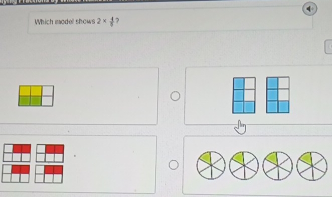 Which model shows 2*  4/6  ?