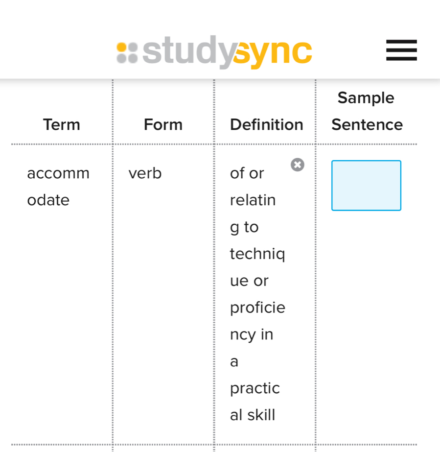 studysync