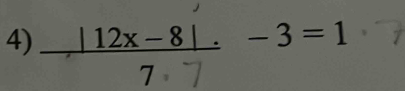 − 1 12x, 8 + − 3 = 1