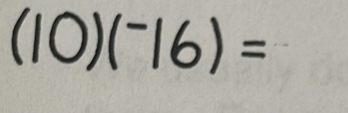 (10)(^-16)=