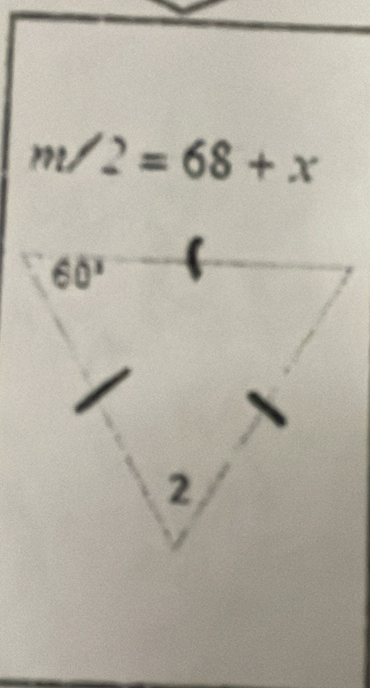 m/2=68+x