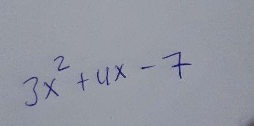 3x^2+4x-7