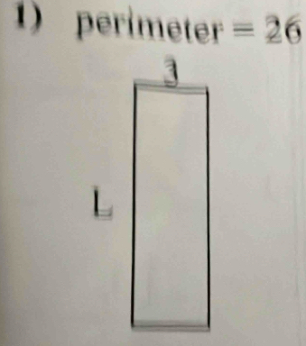 perimeter =26