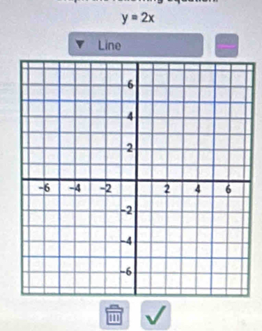 y=2x
Line
m