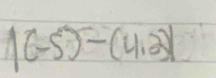 1(-5)-(4,2)