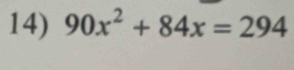 90x^2+84x=294