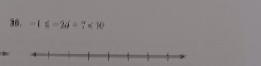 -1≤slant -2d+7<10</tex>