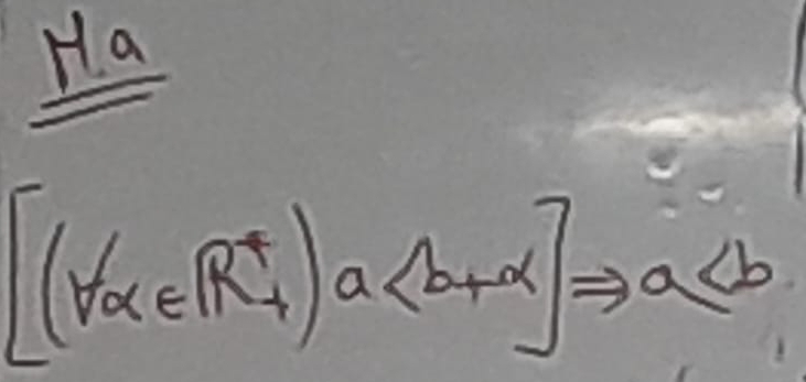 Hay
[(forall alpha ∈ R^+_4)a