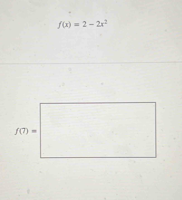 f(x)=2-2x^2