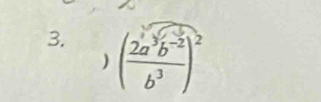 ) ( (2a^3b^(-2))/b^3 )^2