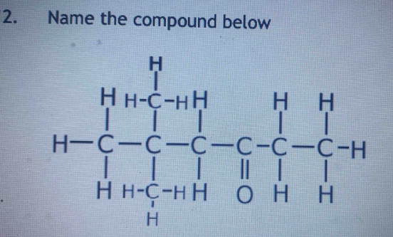 Name the compound below