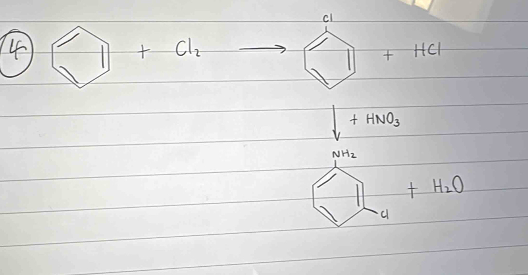 □ +C_2to □ +HCl
frac 1a_n^2 +HNO_3
NH_2
+H_2O
c