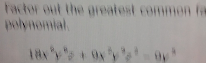 ractor o th e e 
polynomial .