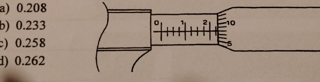 a) 0.208
b) 0.233
c) 0.258
d) 0.262