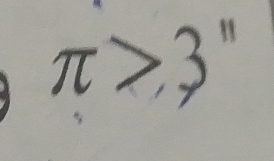 π>3"