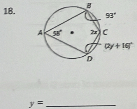 y=