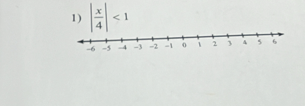 | x/4 |<1</tex>