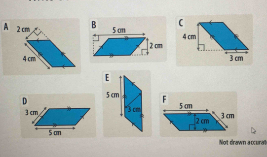 5 cm
3 cm
Not drawn accurat