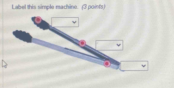 Label this simple machine. (3 points)