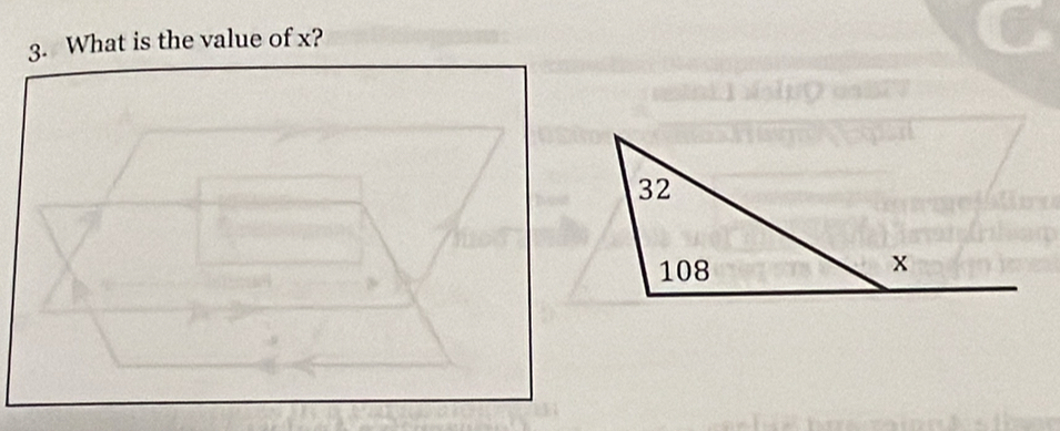 What is the value of x?