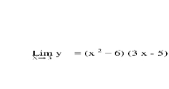 Jm y=(x^2-6)(3x-5)