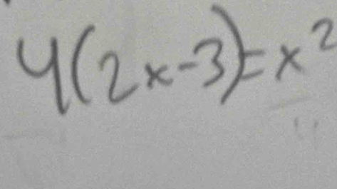 y(2x-3)=x^2