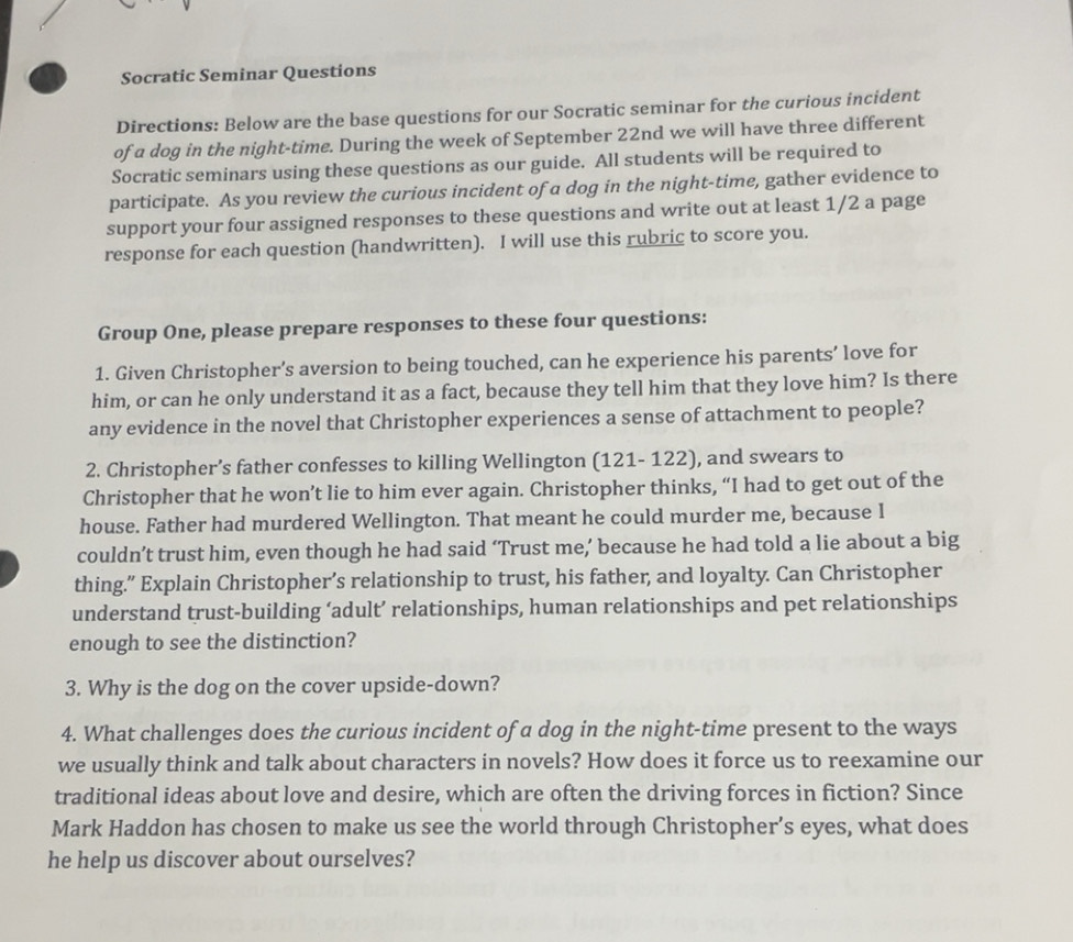Solved: Socratic Seminar Questions Directions: Below are the base ...