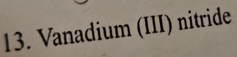 Vanadium (III) nitride