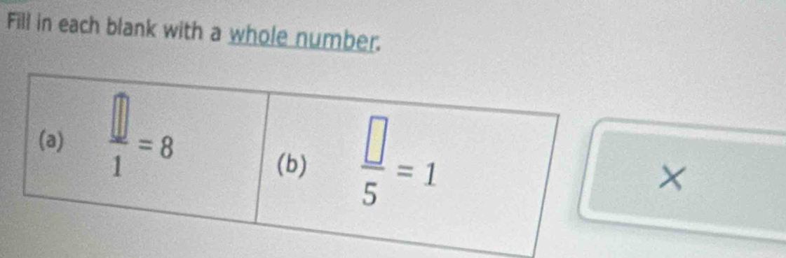 Fill in each blank with a whole number.