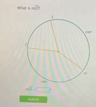 What is mwidehat IJ
mwidehat IJ=□°
Submit