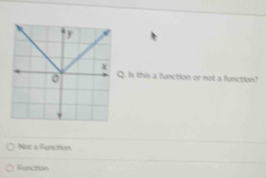 Is this a function or not a function? Not a Function Farction [Math]
