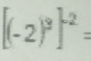 [(-2)^3]^-2=