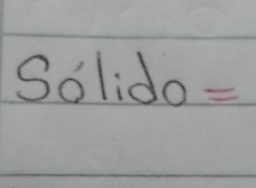 Solido log _15 
-