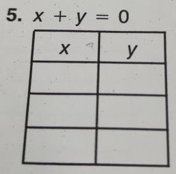 x+y=0