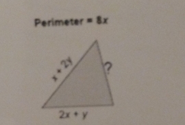 Perimeter =8x