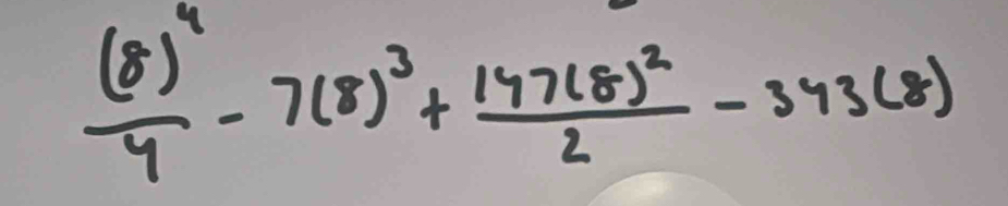 frac (8)^44-7(8)^3+frac (47(8)^22-393(8)