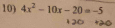 4x^2-10x-20=-5