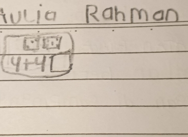 qucia Rahman
4+4