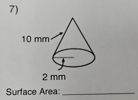 2 mm
Surface Area:_