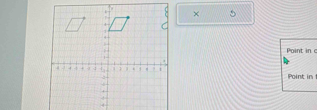 × 
Point in c
Point in f