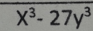 X^3-27y^3