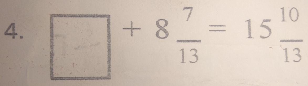 “ “ ÷= 15