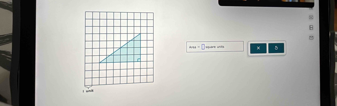 Are square units × 5