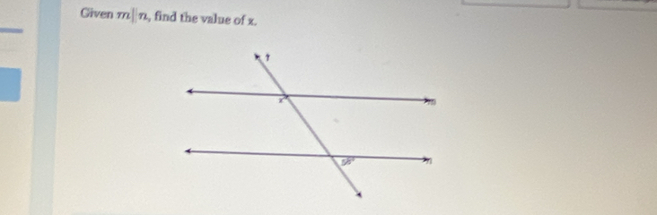 Given m|n , find the value of z.