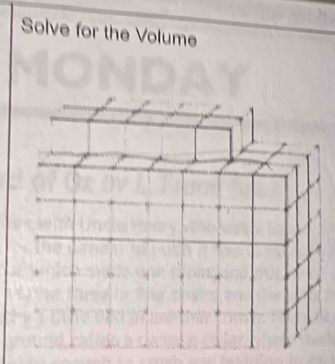 Solve for the Volume